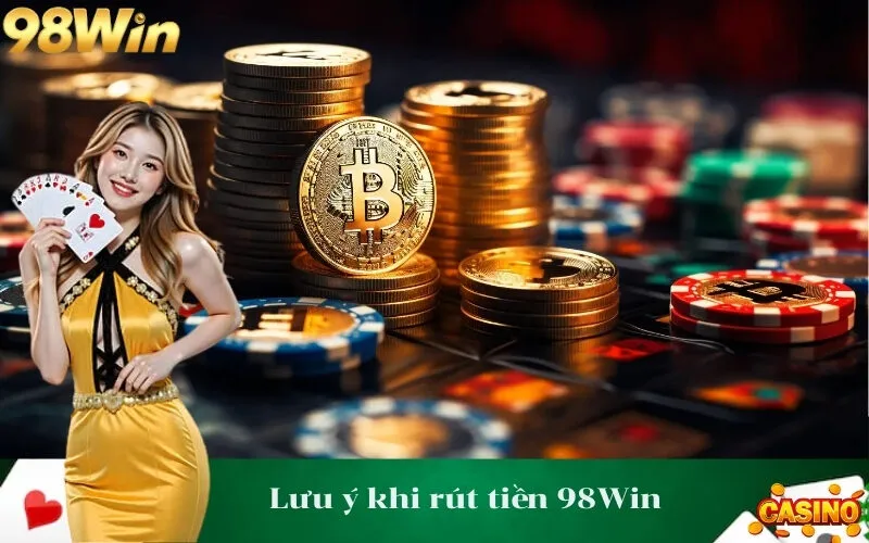Lưu ý khi rút tiền 98Win